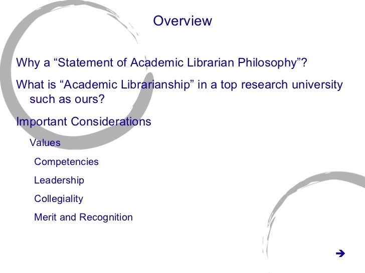 Academic Librarianship Today